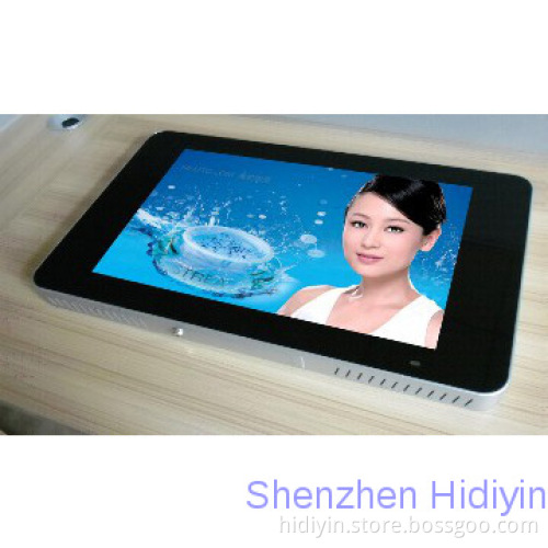10.1nch indoor design wall mounted LCD advertising player